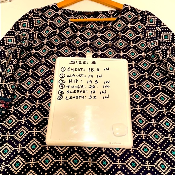 Ovi Print Dress Size Small - Picture 10 of 10